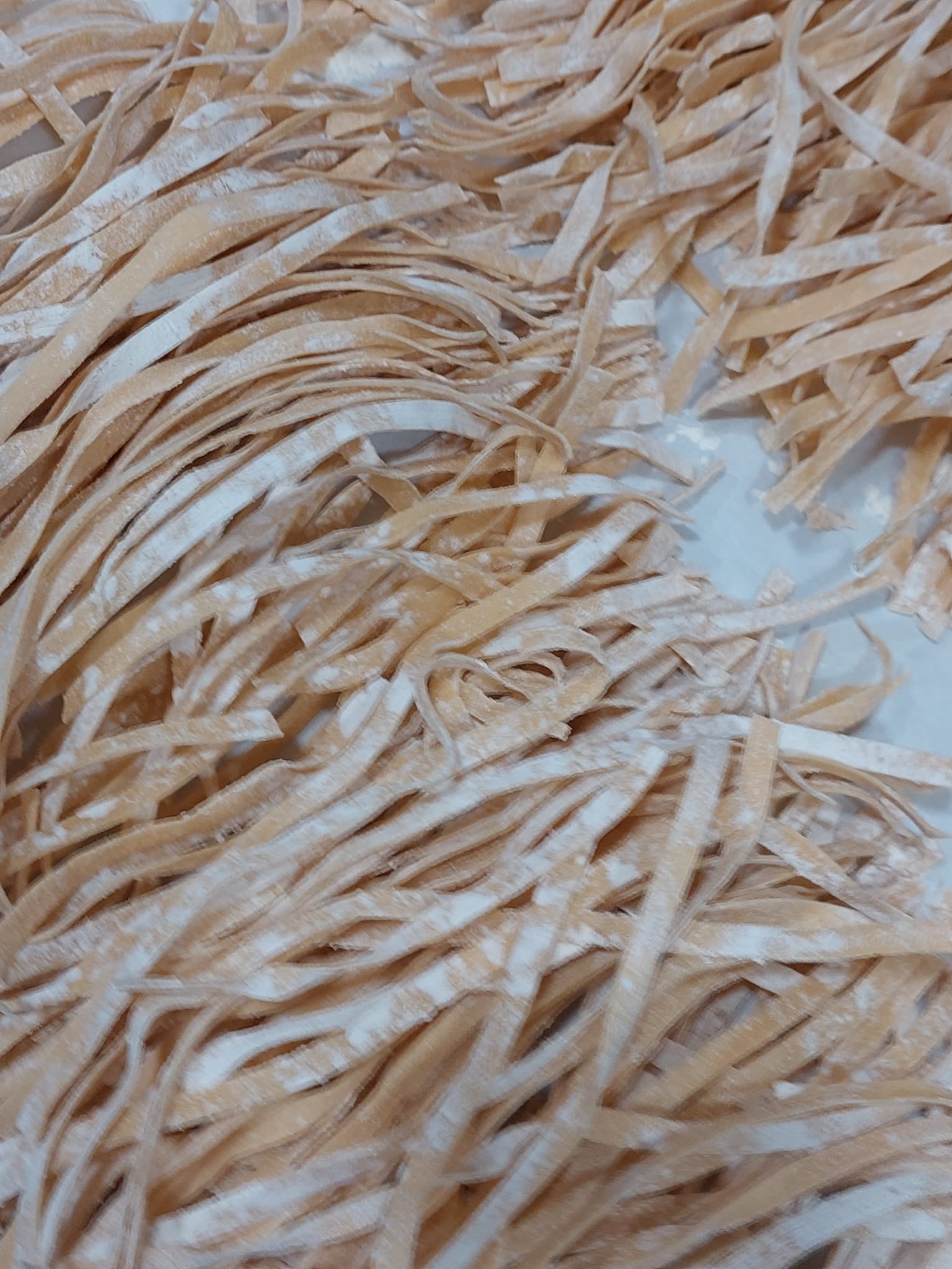 Fettuccine casero