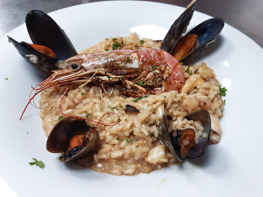 Risotto de marisco